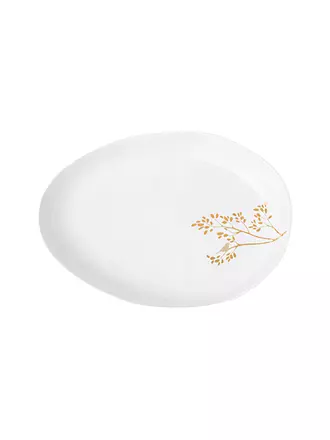 RAEDER | Schale GOLDZWEIG 19,8x14cm Weiss | 